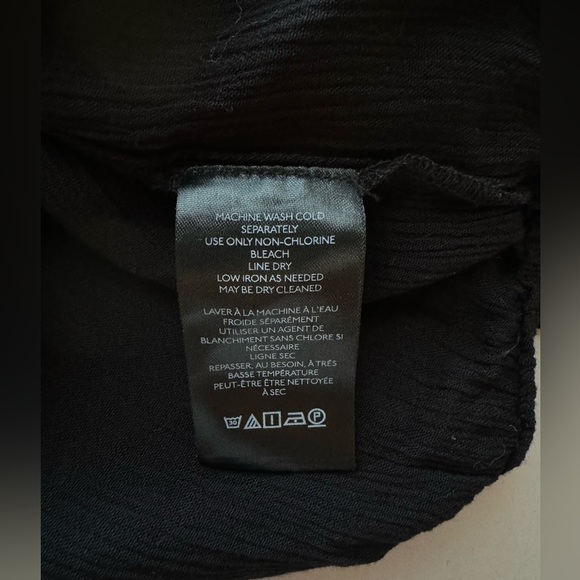 Free People Black Woman's Luca Embroidered Boho Top, Size M - Picture 5 of 8